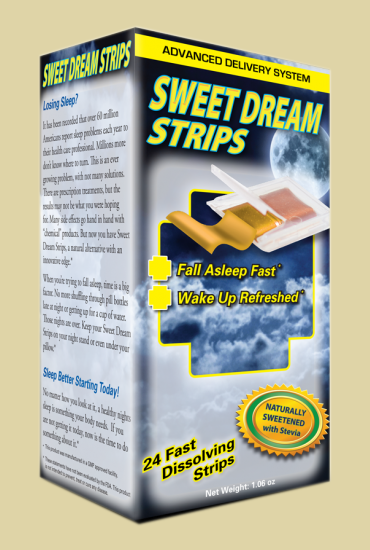 Sweet Dream Strips by Essential Source - 24 Fast Dissolving Strips - Click Image to Close